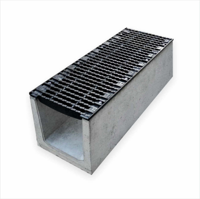 Лоток бетонний ЛВ 30.38.36 з чавунною решіткою класу D, E