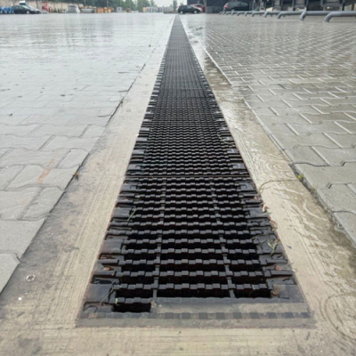 Лоток бетонний ЛВ 30.38.36 з чавунною решіткою класу D, E