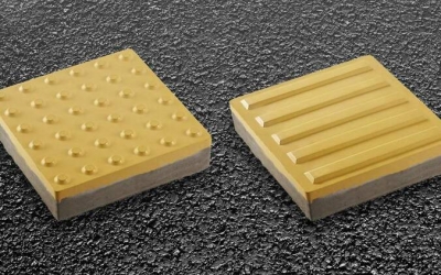 Плитка тактильна "Конус" 330х330х30 мм