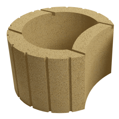 Клумба для квітів 345х309 сахара