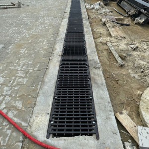 Лоток бетонний ЛВ 30.38.41 з чавунною решіткою класу D, E