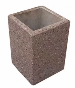 Смітник декоративний бетонний (чотирьохгранний)