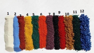 Пісок кварцевий пофарбований