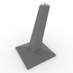 Фундамент під металеві опори Ф3-А