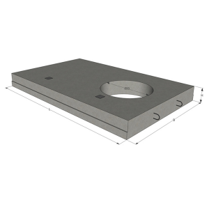 Плити КП - верхнього блоку N2 - ПП 22.14.2