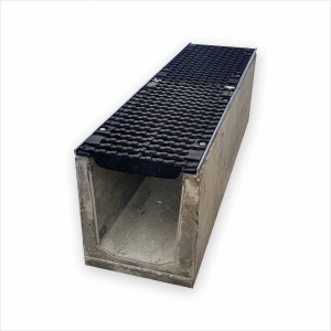 Лоток бетонний ЛВ 20.26.31 з чавунною решіткою класу D, E