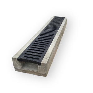 Лоток бетонний ЛВ 10.19.9 з чавунною решіткою класу D